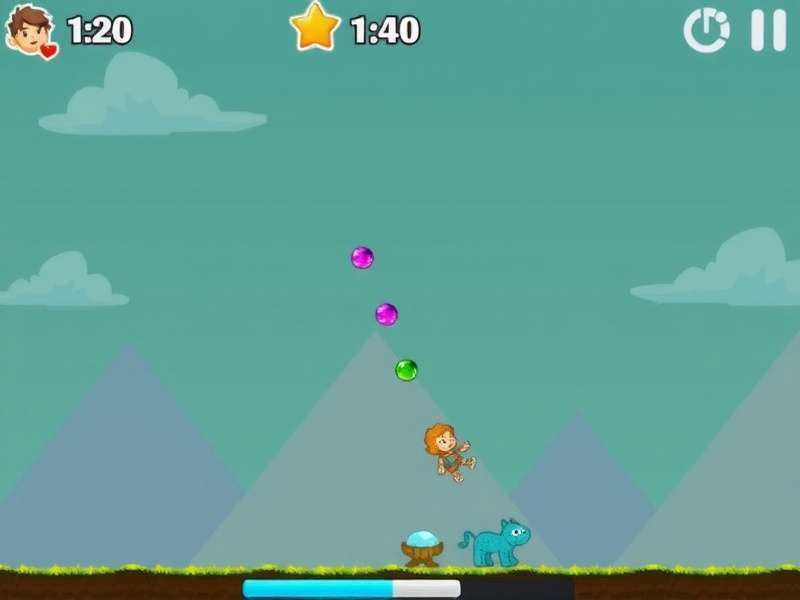 Colorful Dash Gameplay Visuals Colorful Dash Game Screenshot